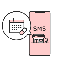 オンライン服薬指導の日程を決める