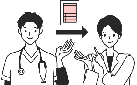 通院で受診後に医療機関から薬局へ処方箋を送ってもらう